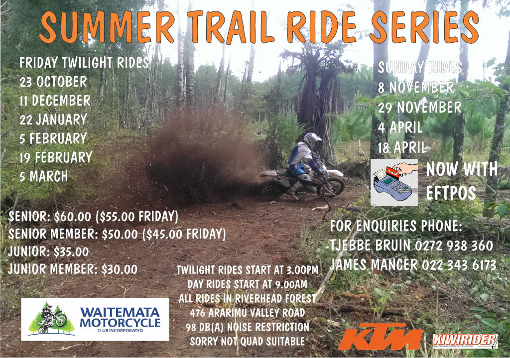 Riverhead Trail Ride poster