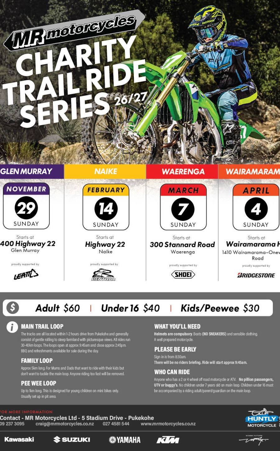 MR Motorcycles Waerenga Trail Ride