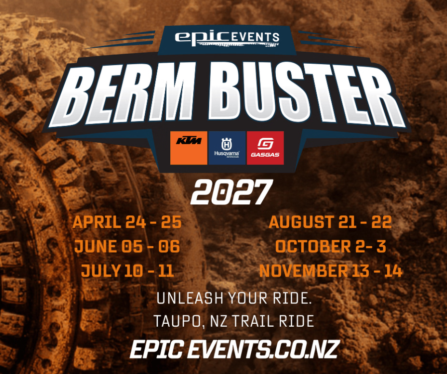 Berm Buster Trail Ride, Taupo